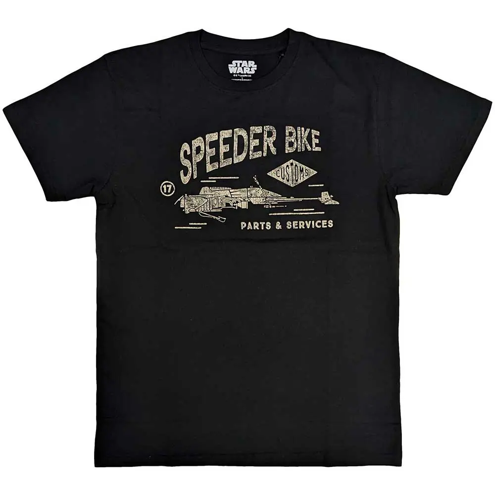 Star Wars – Speeder Bike (Noir) (T-shirt)