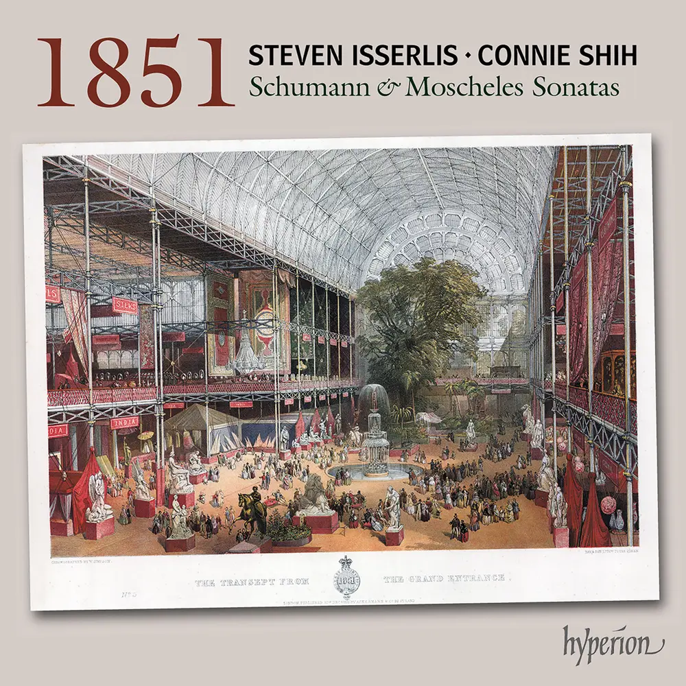 SCHUMANN & MOSCHELES: 1851 CELLO SONATAS