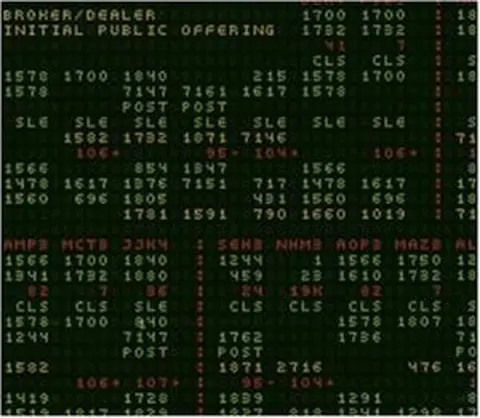INITIAL PUBLIC OFFERING