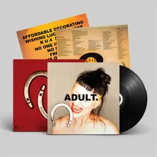 ADULT., Vinyl KISSING LUCK GOODBYE
