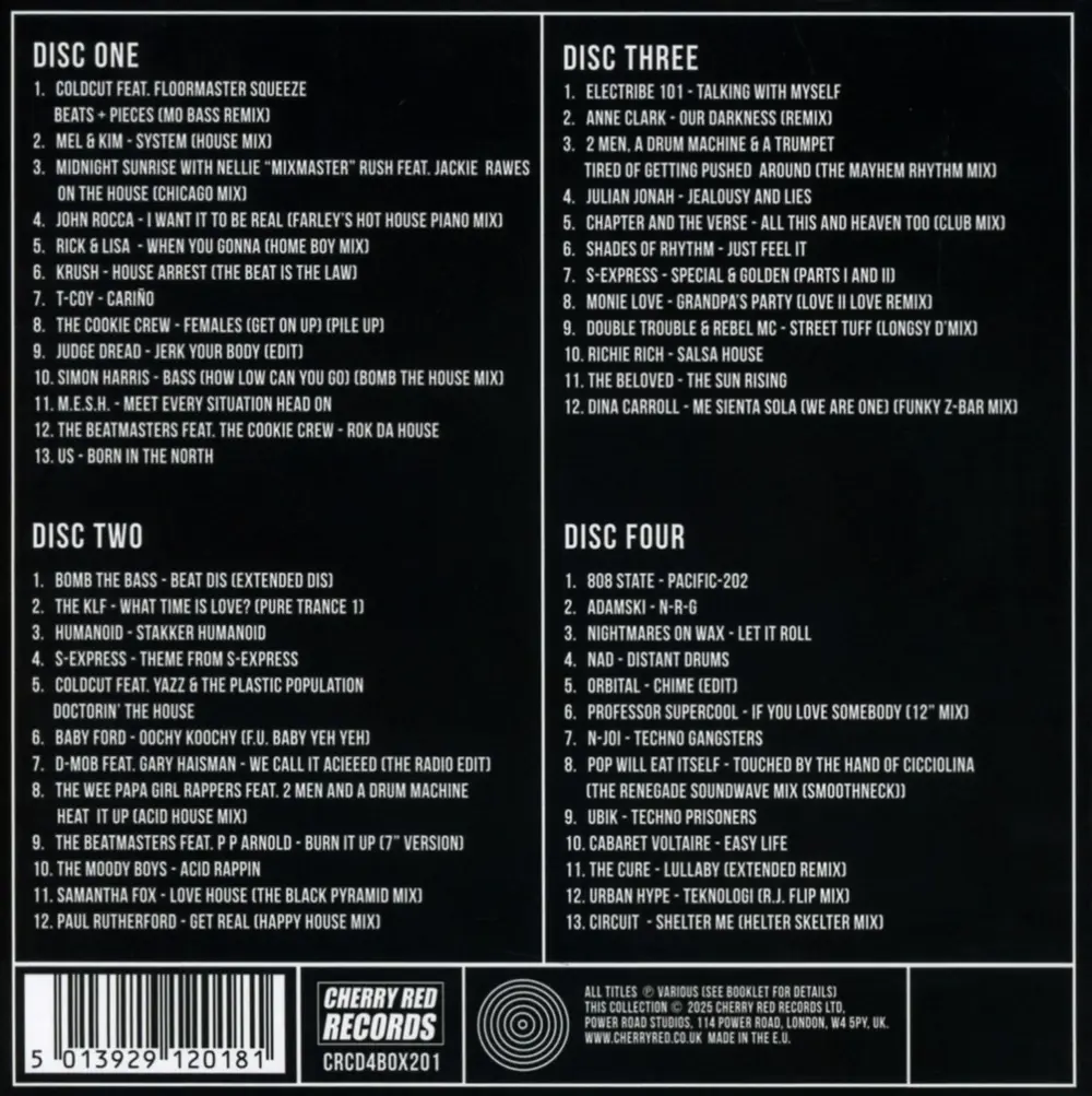 BURN IT UP THE RISE OF BRITISH DANCE MUSIC 1986 - 1991