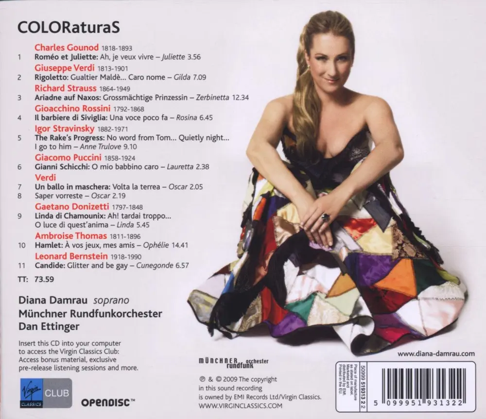 Diana Damrau – COLORATURAS (CD)