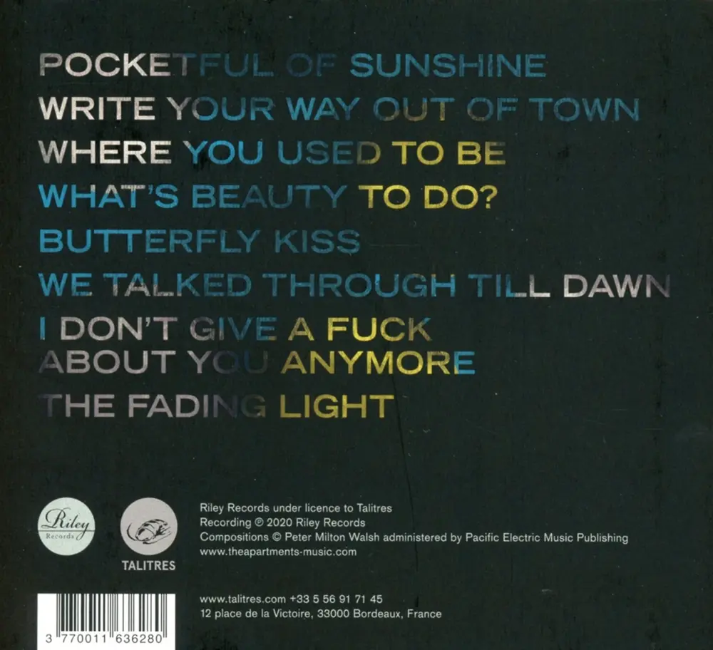 The Apartments – IN AND OUT OF THE LIGHT (CD)