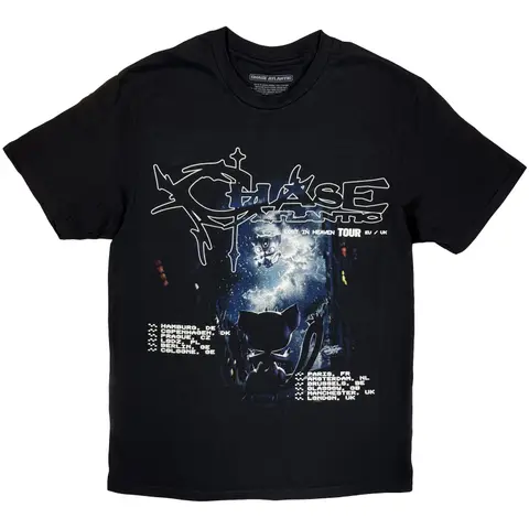 Unisex T-Shirt: Aura European Tour '25 (Black) (Ex-Tour)