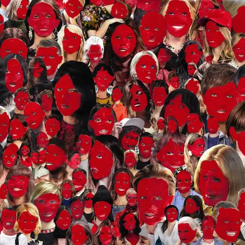 BLOOD RED