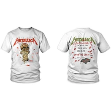 Metallica, Tričko One Landmine, Unisex, Biela