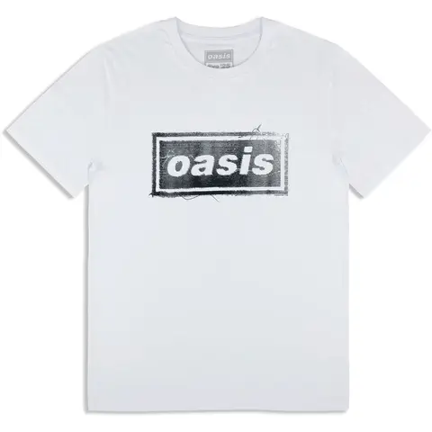 Unisex T-Shirt: Thread Logo (White) (Ex-Tour)