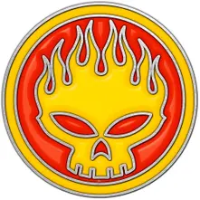 The Offspring – Skull Logo (Odznak)