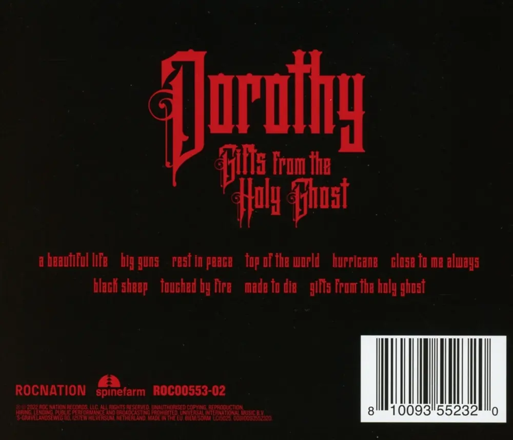 Dorothy – Gifts From The Holy Ghost (CD)