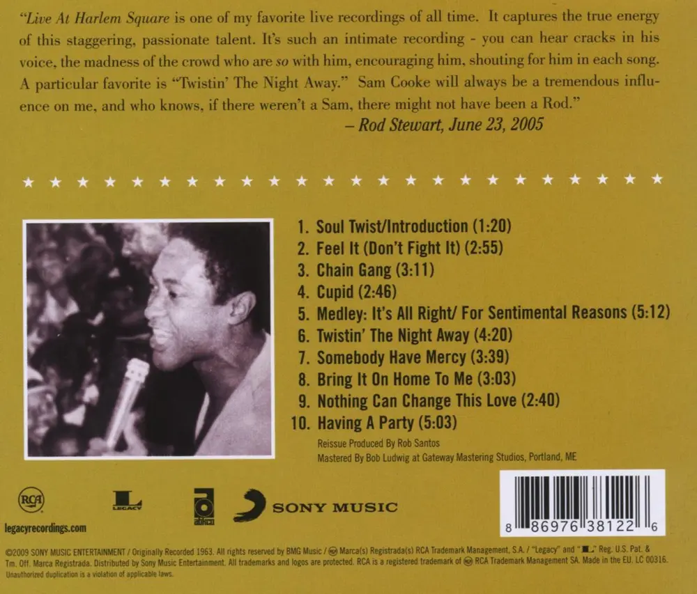 Sam Cooke Live At The Harlem Square Club (One Night Stand!)