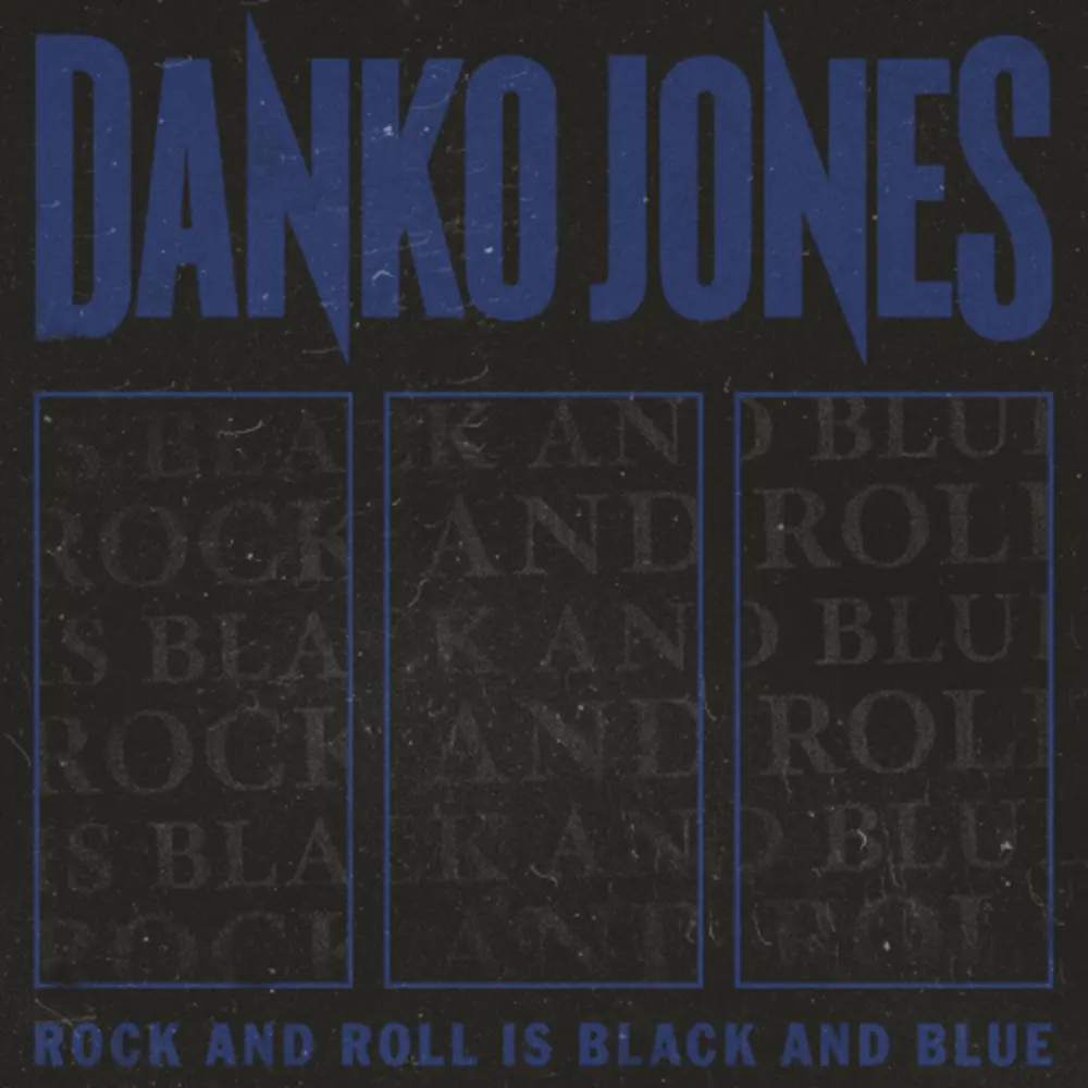 ROCK AND ROLL IS BLACK AND BLUE
