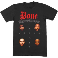 Bone Thugs-n-Harmony, Tričko Crossroads, Unisex, Šedá