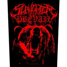 Slaughter to Prevail, Nažehlovačka Back Patch: Grizzly