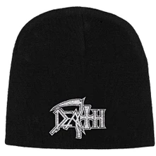 Death, Čapica Logo, Unisex, Čierna