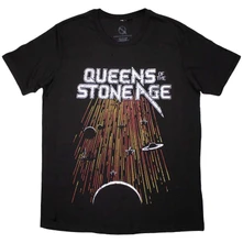Queens of the Stone Age, Tričko Meteor Shower, Unisex, Čierna
