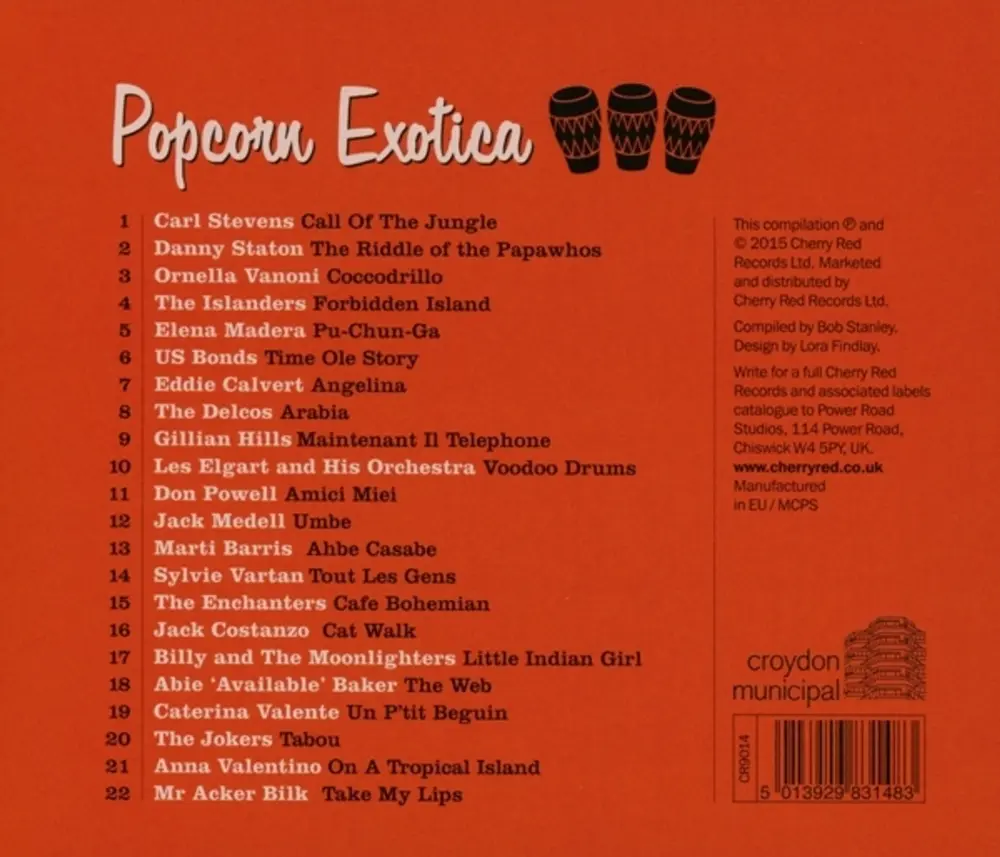 Popcorn Exotica: R&B Soul Exotic Rockers From the 50s & 60s