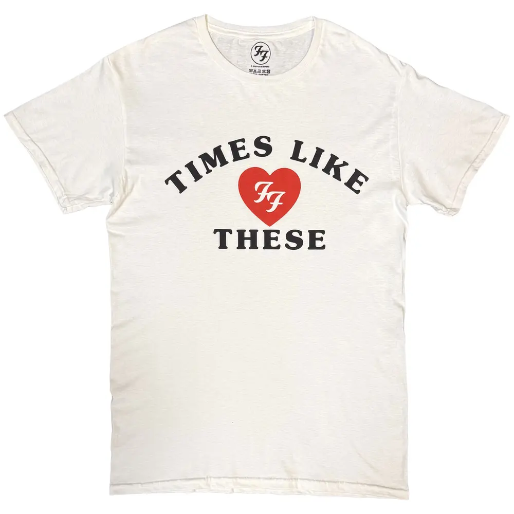 Unisex T-Shirt: Times Like These (White)