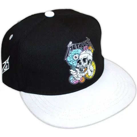 Metallica – Šiltovka The Shortest Straw Multi Eyes (Multi-color, Snapback Cap), Unisex, Multi-color