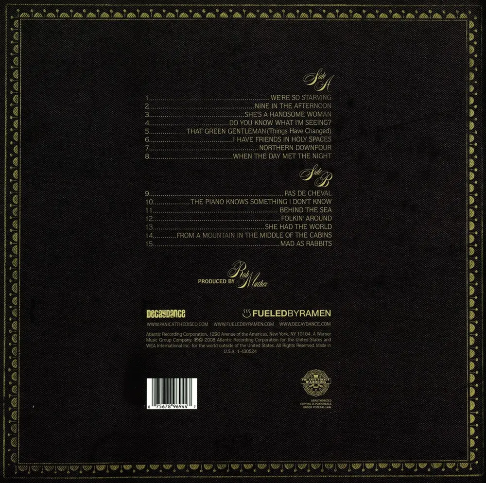 Panic! At The Disco – PRETTY. ODD. (Vinyl)