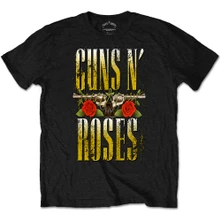 Guns N’ Roses, Tričko Big Guns, Unisex, Čierna