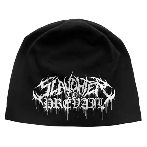 Unisex Beanie Hat: Logo (Black)