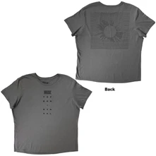 Tričko Unisex T-Shirt: Logo and Signal (Grey) (Back Print)