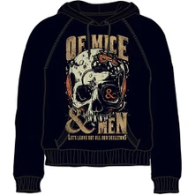 Of Mice & Men, Mikina Leave Out, Unisex, Čierna