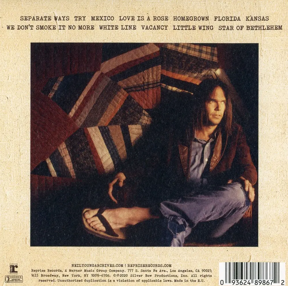 Neil Young – HOMEGROWN (CD)