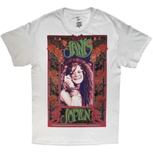 Tričko Unisex T-Shirt: Rose Border (White)