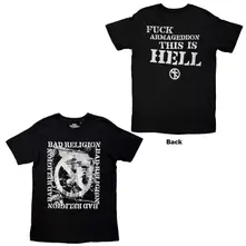 Unisex T-Shirt: This Is Hell (Black) (Back Print)