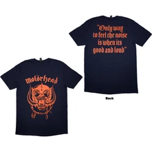 Motörhead, Tričko Good & Loud, Unisex, Modrá