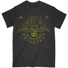Avenged Sevenfold A7X, Tričko Webbed Wings, Unisex, Čierna