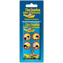 Magnetic Bookmark: Yellow Submarine Portholes thumbnail