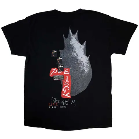 Travis Scott – Tričko Summer Run 2023 Stockholm (Čierna, Limited), Unisex, Čierna