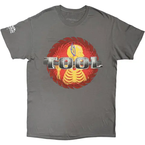 Tool – Tričko Red Ring Logo (Šedá), Unisex, Šedá