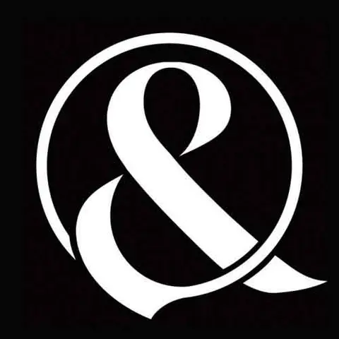 Single Cork Coaster: Ampersand