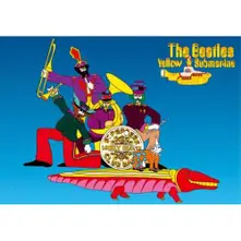 Postcard: Yellow Submarine Band On Croc thumbnail