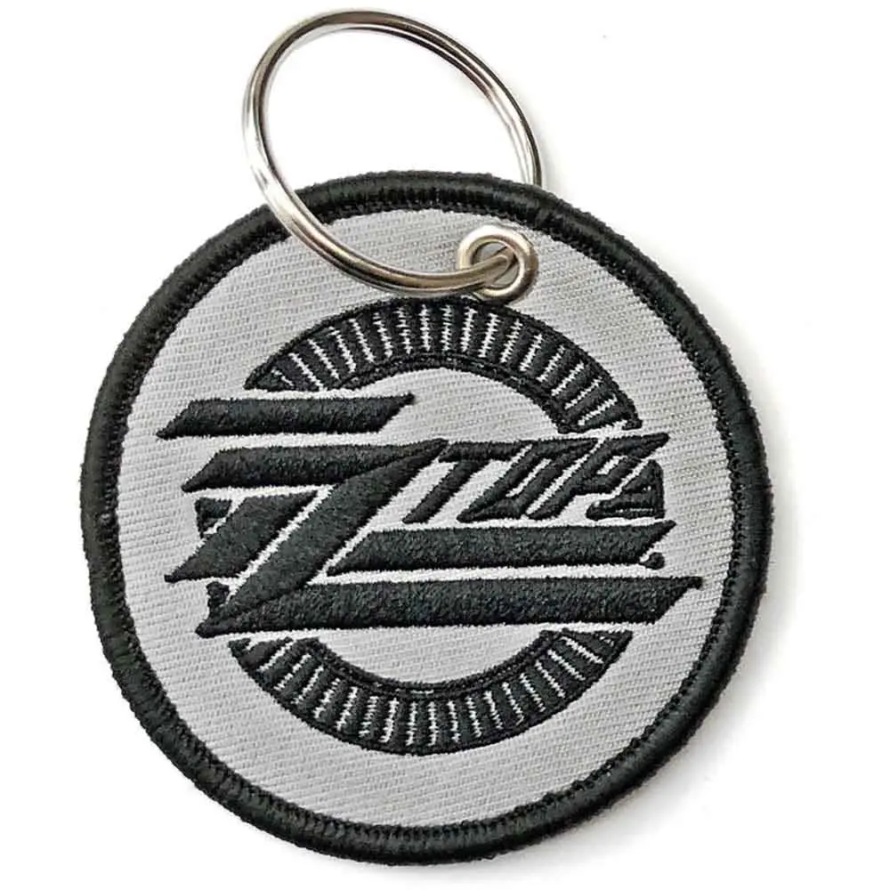 ZZ Top – Circle Logo (Patch Keychain) (Kľúčenka)