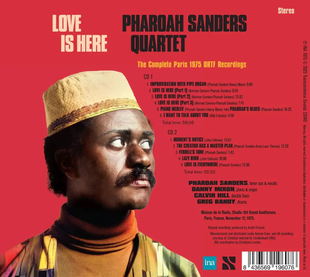 LOVE IS HERE - THE COMPLETE PARIS 1975 ORTF RECORDINGS