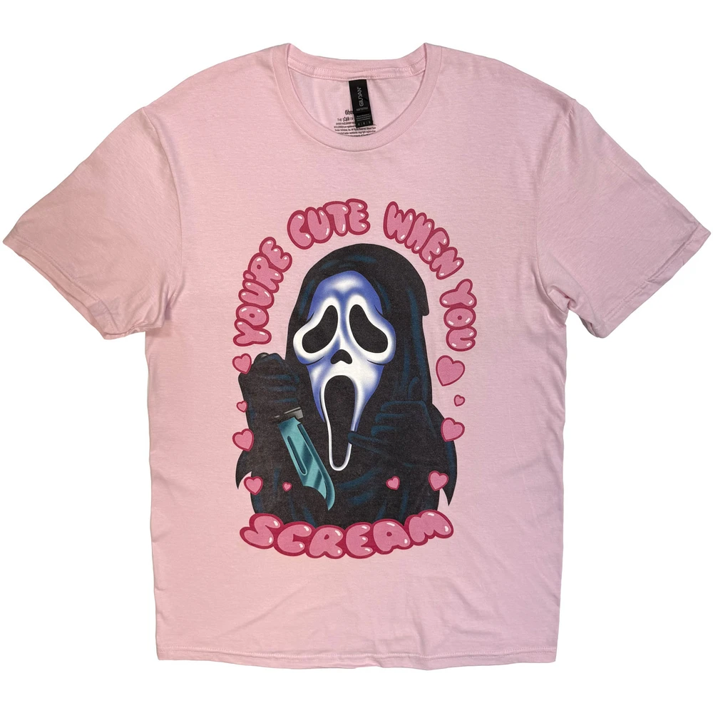 Unisex T-Shirt: You're Cute When You Scream (Black)