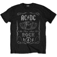 AC/DC, Tričko Vintage Cannon Swig, Dieťa, Čierna