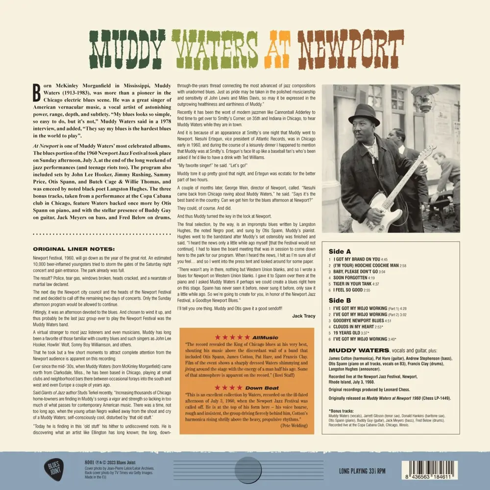 Muddy Waters – AT NEW PORT (Vinyl)