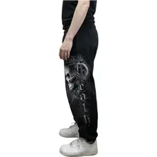 Unisex Cargo Joggers: Death Forever (Black) thumbnail