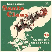 Vinyl Here Comes Santa Claus (14 Swinging Chestnuts) (Red Vinyl with Free X-Mas Card)