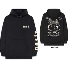 Nas, Mikina Symbols, Unisex, Čierna
