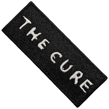 The Cure, Nažehlovačka Text Logo