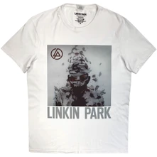 Tričko Unisex T-Shirt: Living Things Cover Art (White)