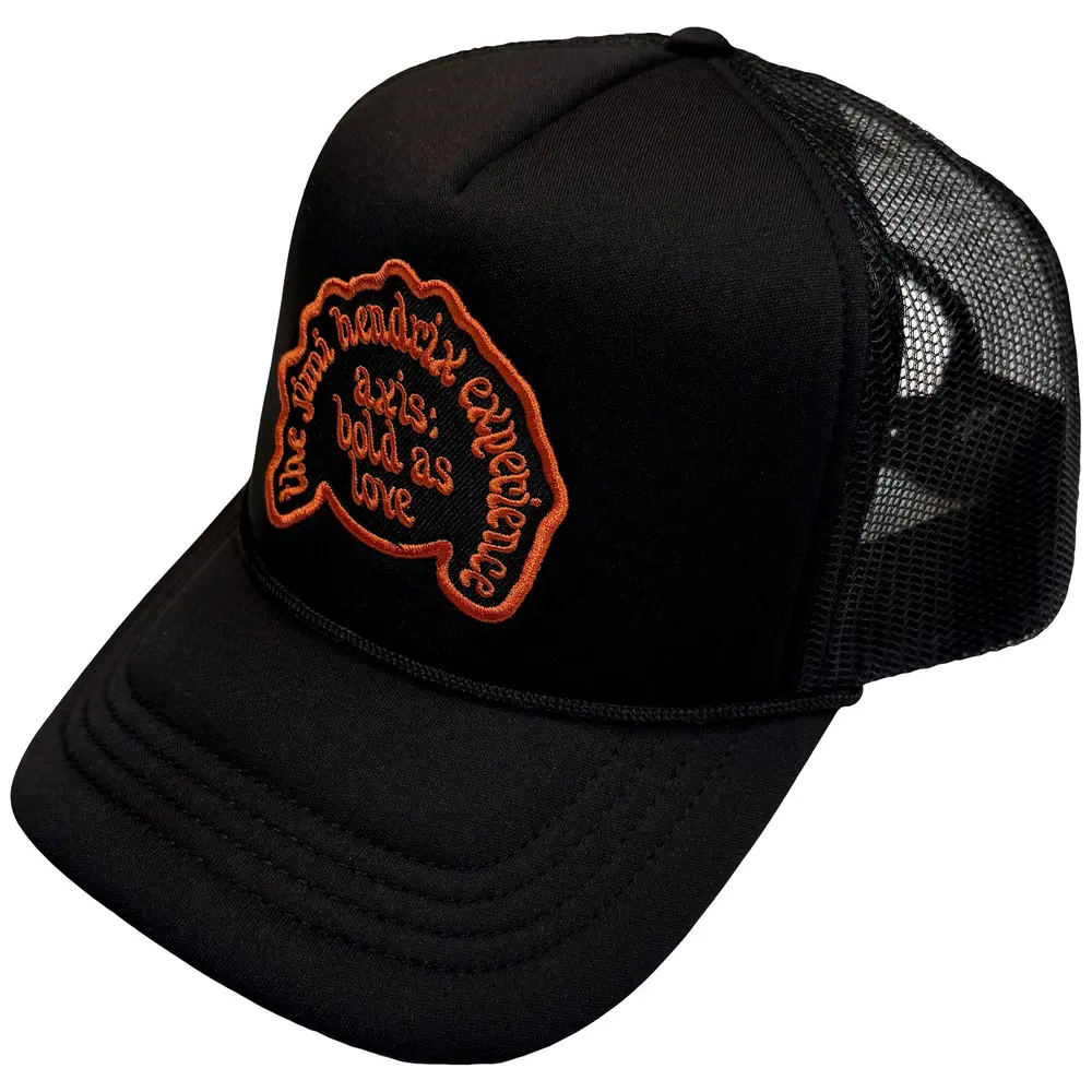 Unisex Mesh Back Cap: Axis (Black)