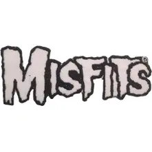 Misfits – White Logo (Nažehlovačka)
