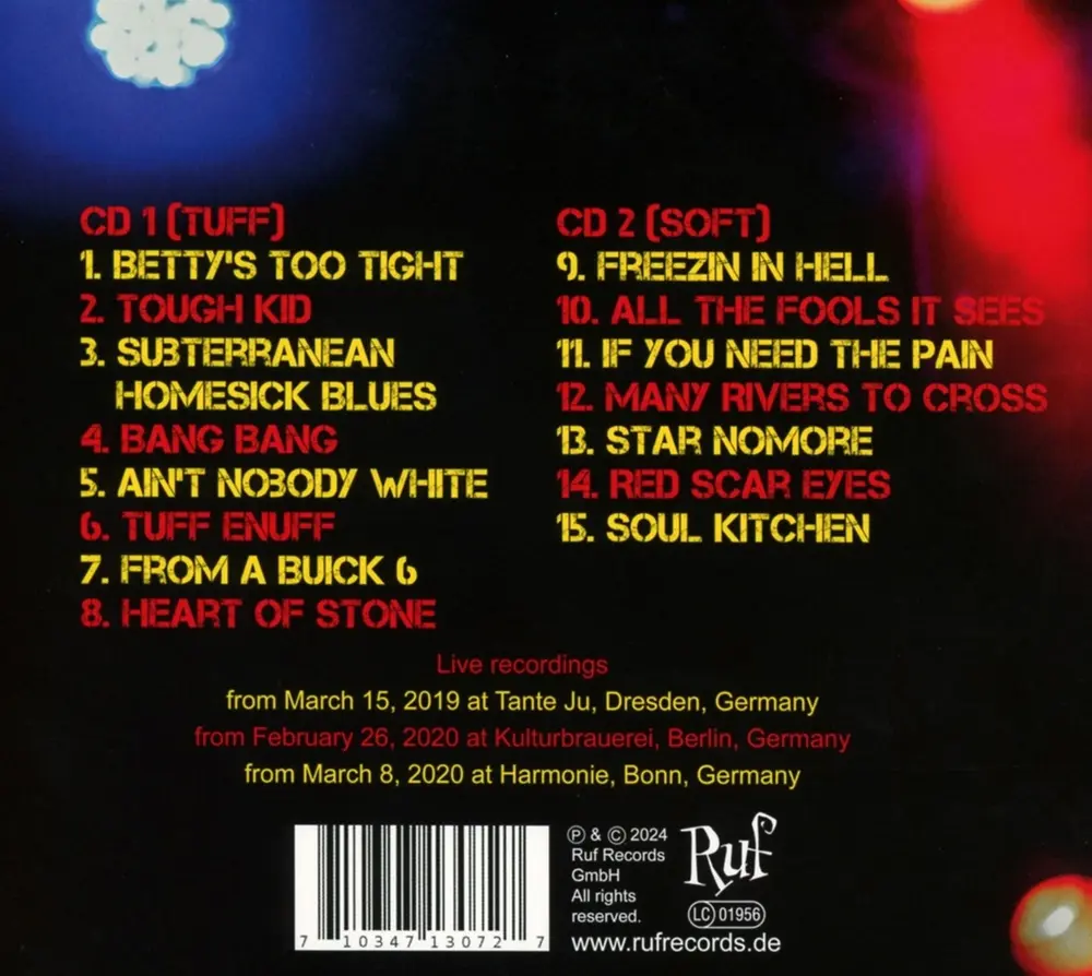 Mitch Ryder – THE ROOF IS ON FIRE (CD)